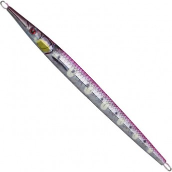 Блесна SAVAGE GEAR 3D Needle Jig 20см 100г sinking pink flash glow dots PHP