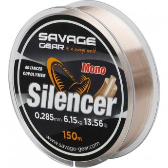 Леска SAVAGE GEAR Silencer Mono 150м 0,26мм Леска SAVAGE GEAR Silencer Mono 150м 0,26мм