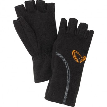 Перчатки SAVAGE GEAR Wind Pro Half Finger M Black