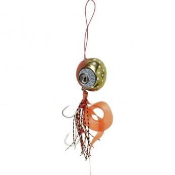Приманка SAVAGE GEAR Cuttle Eye 100g Orange Glow Gold Приманка SAVAGE GEAR Cuttle Eye 100g Orange Glow Gold