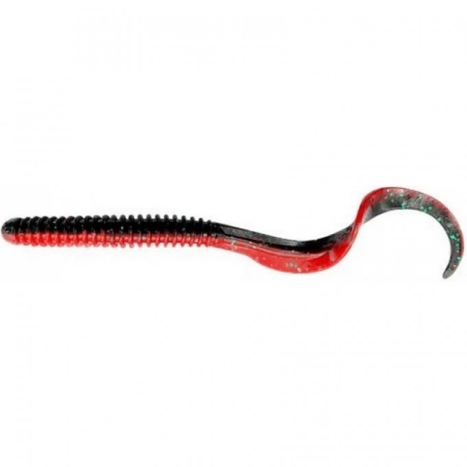 Приманка SAVAGE GEAR Rib Worm 9см 3г Red N Black 10шт 74008